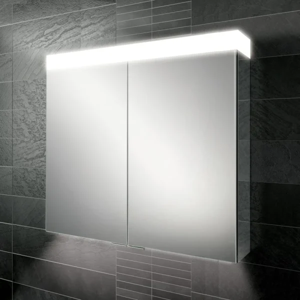 HIB Apex 100 LED Illuminated Mirror Cabinet