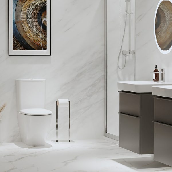 Geberit Smyle 3 in 1 Rimless CC Toilet Pack with Pan, Cistern & Soft Close Seat - Image 4