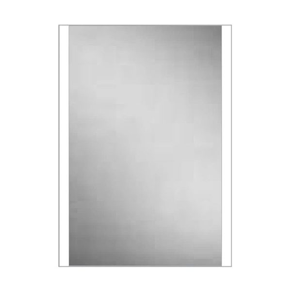 HIB Paragon 50 LED Illuminated Aluminium Mirror Cabinet - Image 2