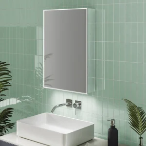 HIB Exos 50 LED Illuminated Mirror Cabinet