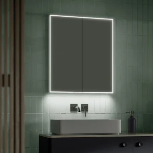 HIB Exos 60 LED Illuminated Mirror Cabinet