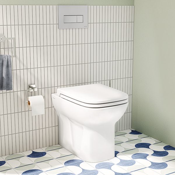 VitrA S20 Model Back to Wall Toilet Pan - Image 8