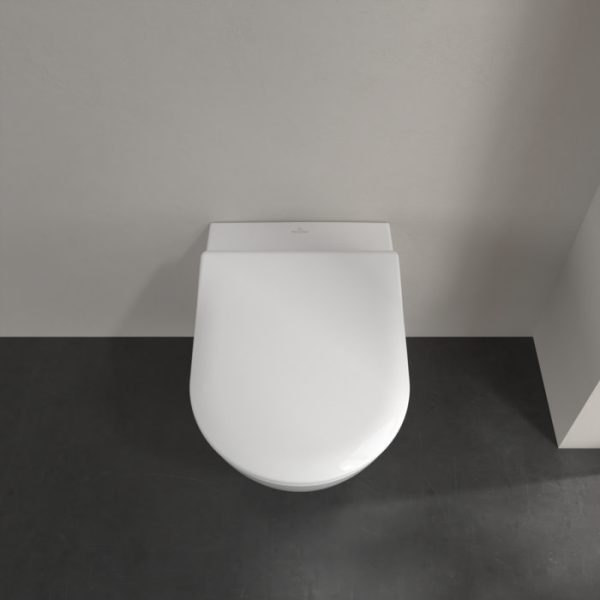 Villeroy & Boch Subway 2.0 Rimless Wall Hung Toilet + Soft Close Seat - Image 6