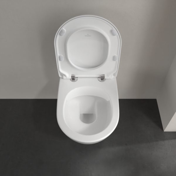 Villeroy & Boch Subway 2.0 Rimless Wall Hung Toilet + Soft Close Seat - Image 8