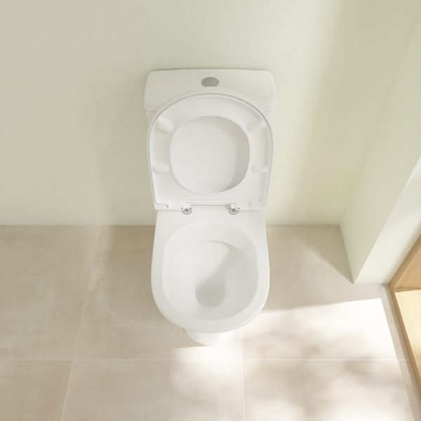Villeroy and Boch O.novo Combi Pack Close Coupled Open Back Toilet - Image 9