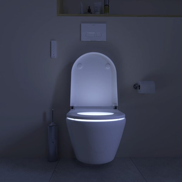 Duravit SensoWash D Neo Compact Wall Hung Shower Toilet - Image 7