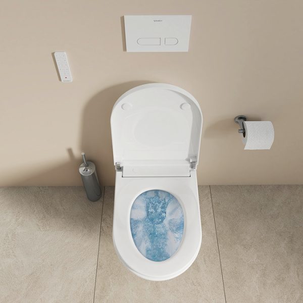 Duravit SensoWash D Neo Compact Wall Hung Shower Toilet - Image 4