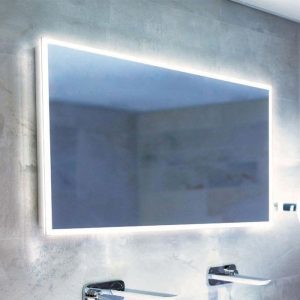 HIB Globe 120 LED Ambient Rectangular Mirror