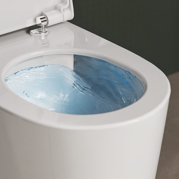 VitrA Sonic Flush Rimless Wall Hung Toilet + Soft Close Seat - Image 4