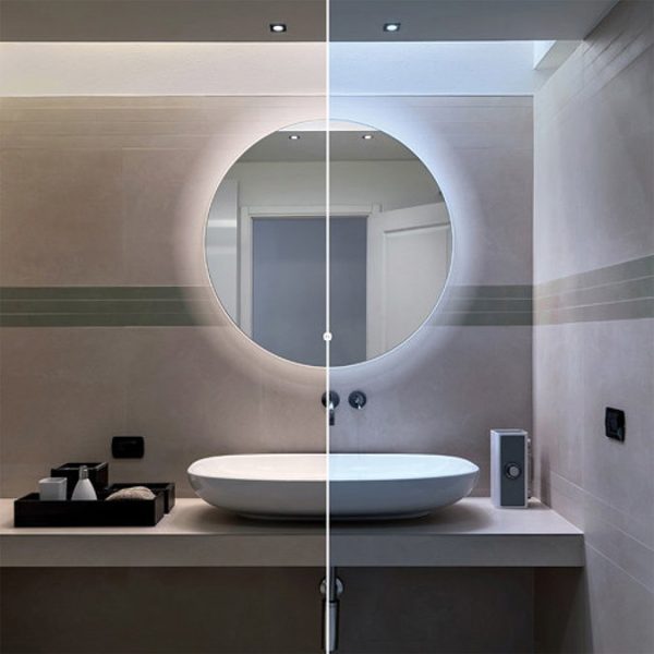 HIB Theme 60 LED Ambient Round Mirror - Image 2