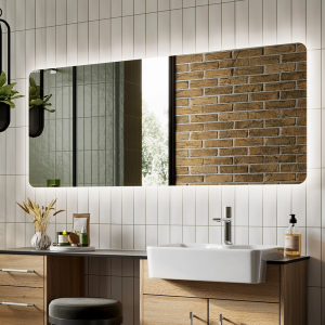 HIB Ambience 140 LED Ambient Rectangular Mirror