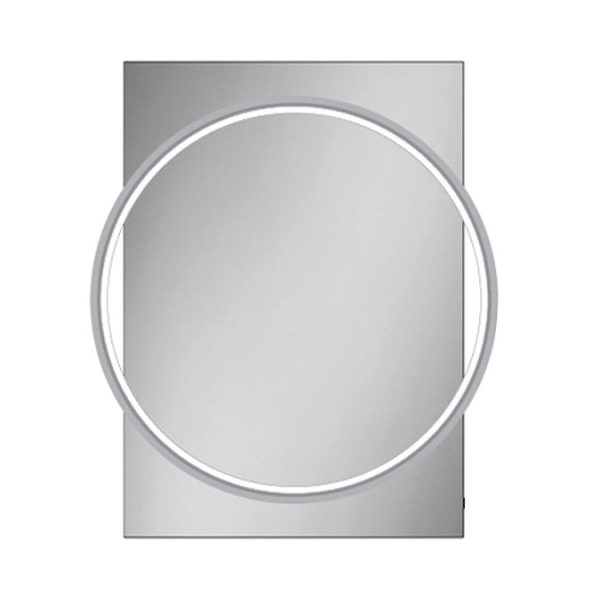 HIB Solas 60 LED Illuminated Mirror (Chrome Frame) - Image 3