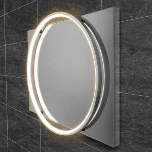 HIB Solas 60 LED Illuminated Mirror (Chrome Frame)