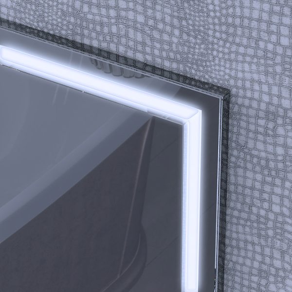 HIB Spectre 60 LED Illuminated Rectangular Mirror - Image 3