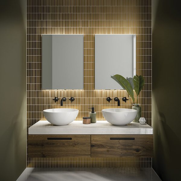 HIB Aura 60 LED Ambient Rectangular Mirror - Image 2