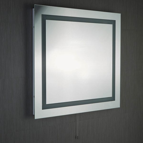 Searchlight Illuminated Rectangular Mirror - Image 3