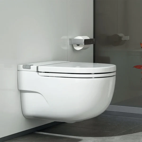 Roca In Tank Meridian Wall Hung Toilet with Integrated Cistern, Soft Close Seat + Frame