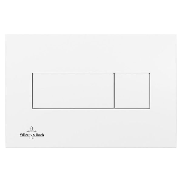 Villeroy & Boch ViConnect Pro S Toilet Frame with Arto Wall Hung Toilet Combi Pack and White Flush Plate - Image 7