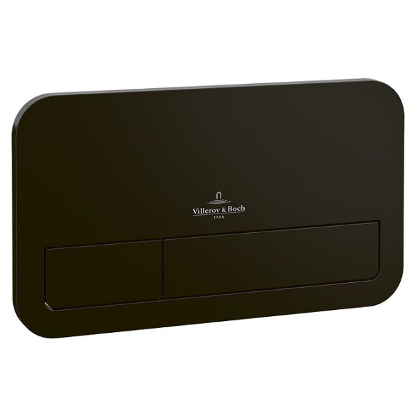 Villeroy & Boch ViPro 2.0 Toilet Frame with Matt Black Flush Plate + Subway 2.0 Wall Hung Toilet - Image 5