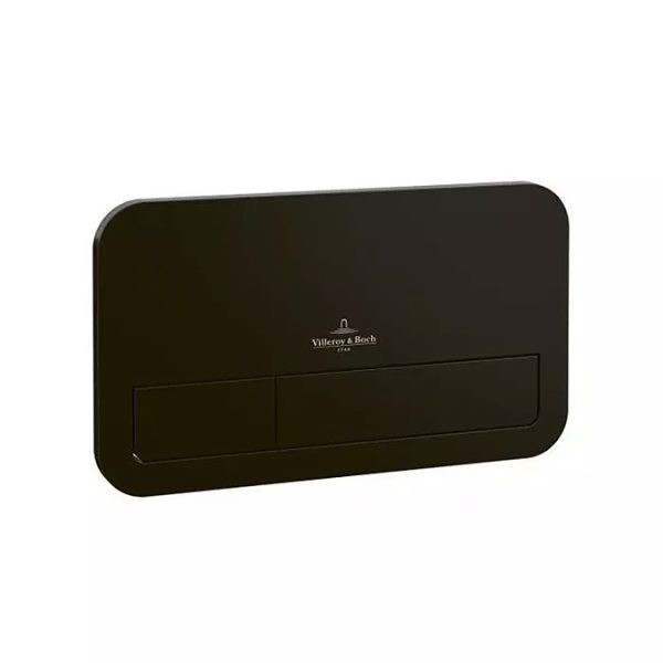 Villeroy & Boch Viconnect Pro 2.0 Toilet Frame with Subway 3.0 Twistflush Wall Mounted Toilet and Matt Black Flush Plate - Image 2