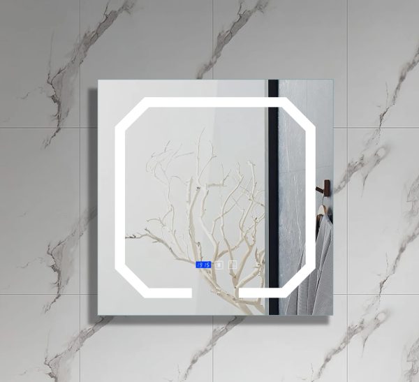 Geo Cube Smart Bluetooth Mirror 600mm x 600mm