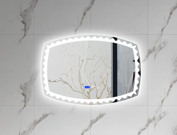 Geo Trifecta Smart Bluetooth Mirror 700mm x 500mm