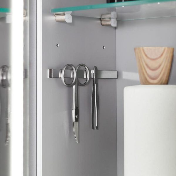 Villeroy and Boch H746 x W607mm My View One LED Illuminated Mirror Cabinet - Image 2