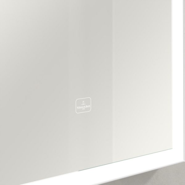 Villeroy and Boch Subway 3.0 White Matt 500 x 750mm LED Illuminated Mirror - Image 4