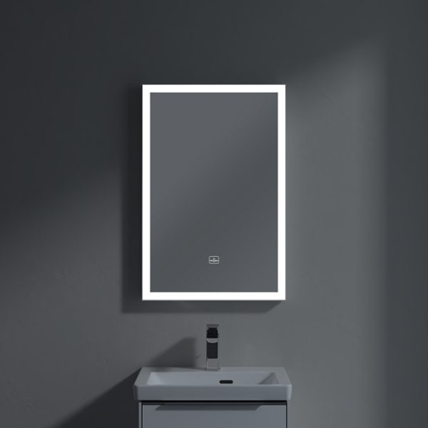Villeroy and Boch Subway 3.0 White Matt 500 x 750mm LED Illuminated Mirror - Image 7