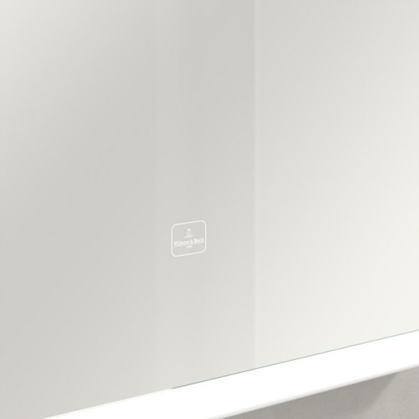 Villeroy and Boch Subway 3.0 White Matt 600 x 750mm LED Illuminated Mirror - Image 4