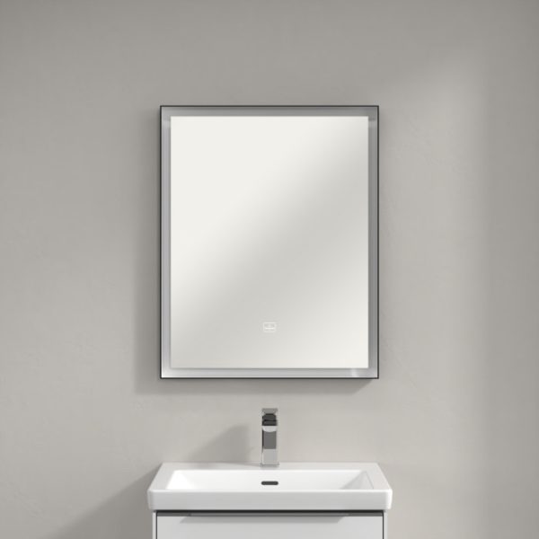 Villeroy and Boch Subway 3.0 BiColour 600 x 750mm LED Illuminated Mirror - Image 5