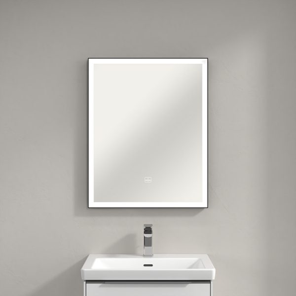 Villeroy and Boch Subway 3.0 BiColour 600 x 750mm LED Illuminated Mirror - Image 6