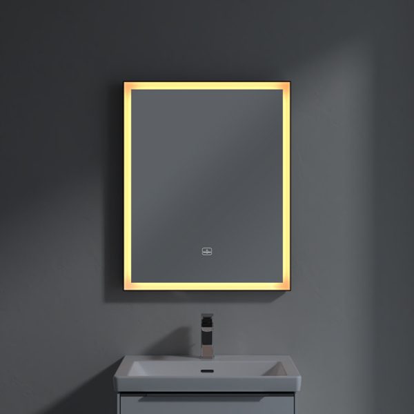 Villeroy and Boch Subway 3.0 BiColour 600 x 750mm LED Illuminated Mirror - Image 2