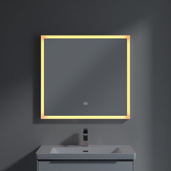 Villeroy and Boch Subway 3.0 White Matt 800 x 750mm LED Illuminated Mirror - Image 2