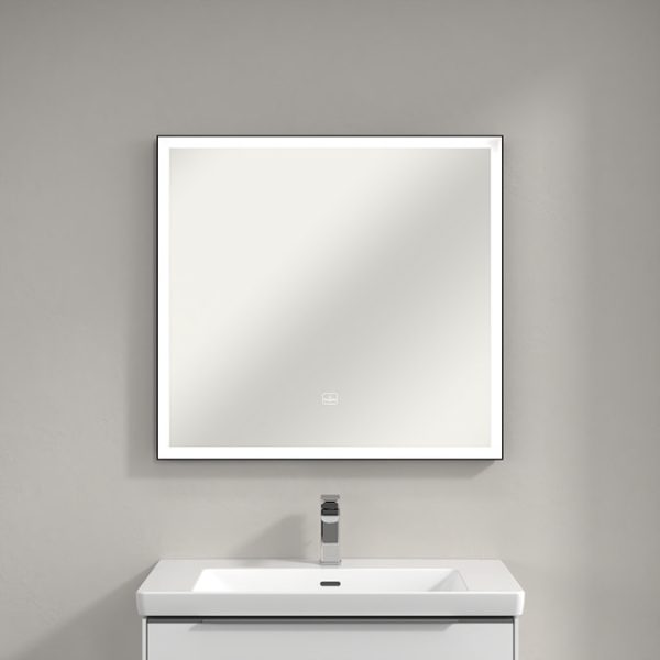Villeroy and Boch Subway 3.0 BiColour 800 x 750mm LED Illuminated Mirror - Image 5