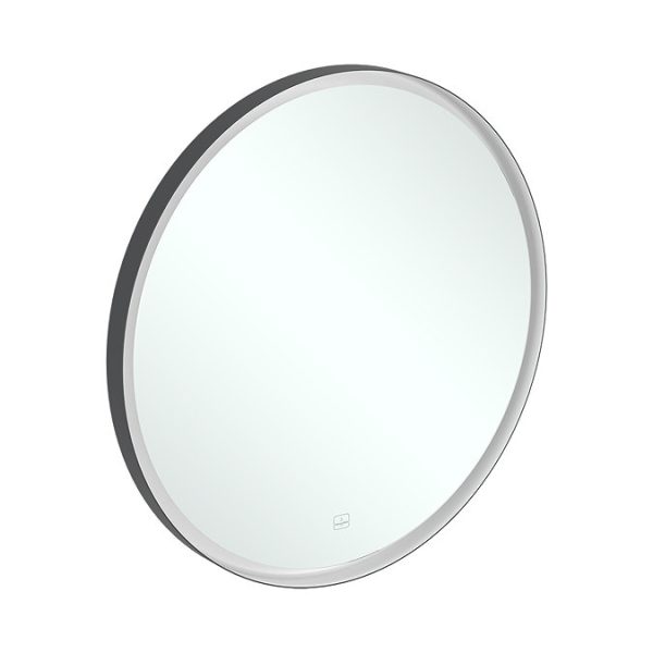 Villeroy and Boch Subway 3.0 BiColour 710mm Round LED Illuminated Mirror - Image 3