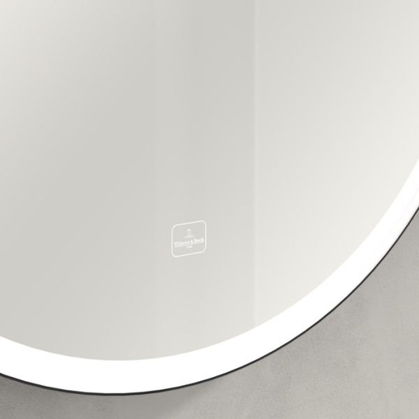 Villeroy and Boch Subway 3.0 BiColour 710mm Round LED Illuminated Mirror - Image 5
