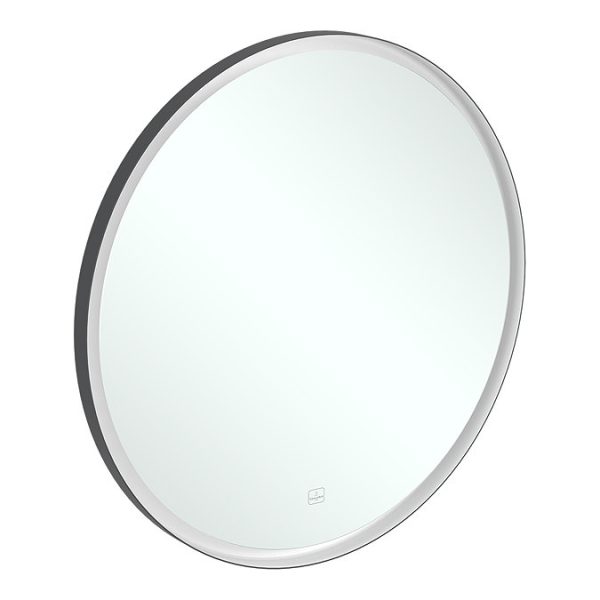 Villeroy and Boch Subway 3.0 BiColour 910mm Round LED Illuminated Mirror - Image 3