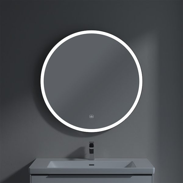 Villeroy and Boch Subway 3.0 BiColour 910mm Round LED Illuminated Mirror - Image 8