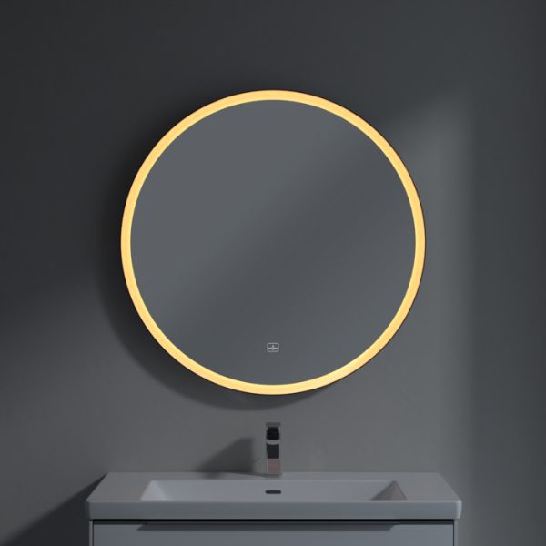 Villeroy and Boch Subway 3.0 BiColour 910mm Round LED Illuminated Mirror - Image 2