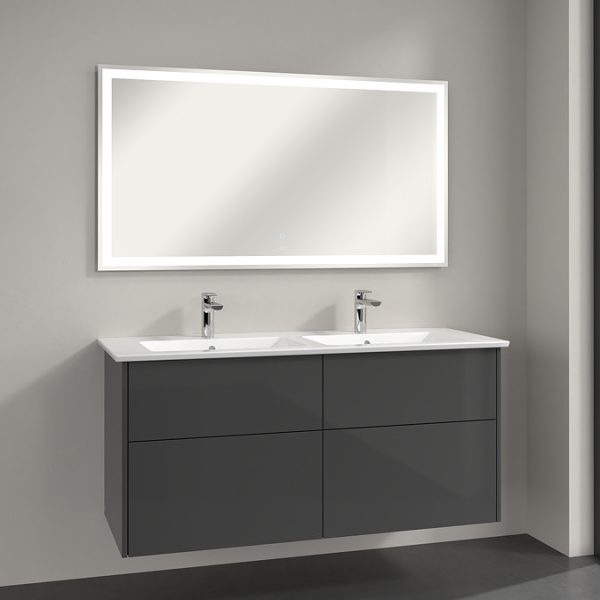 Villeroy and Boch Finero 1300 x 700mm LED Illuminated Mirror - Image 5