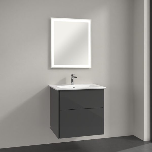 Villeroy and Boch Finero 600 x 700mm LED Illuminated Mirror - Image 5
