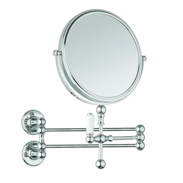 Burlington Traditional Cosmetic Wall Mirror   Chrome