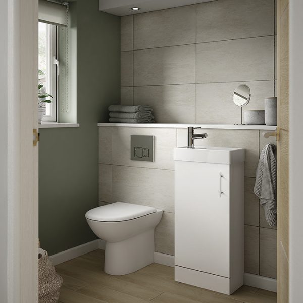 Alaska Back to Wall Toilet Pan + Soft Close Seat - Image 2