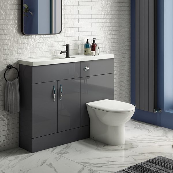 Alaska Back to Wall Toilet Pan + Soft Close Seat - Image 4