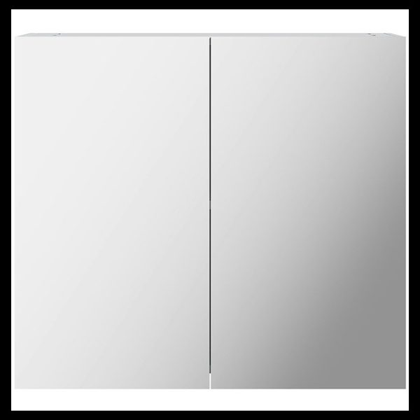 Mode Adler 600 x 665mm White Mirror Cabinet - Image 5