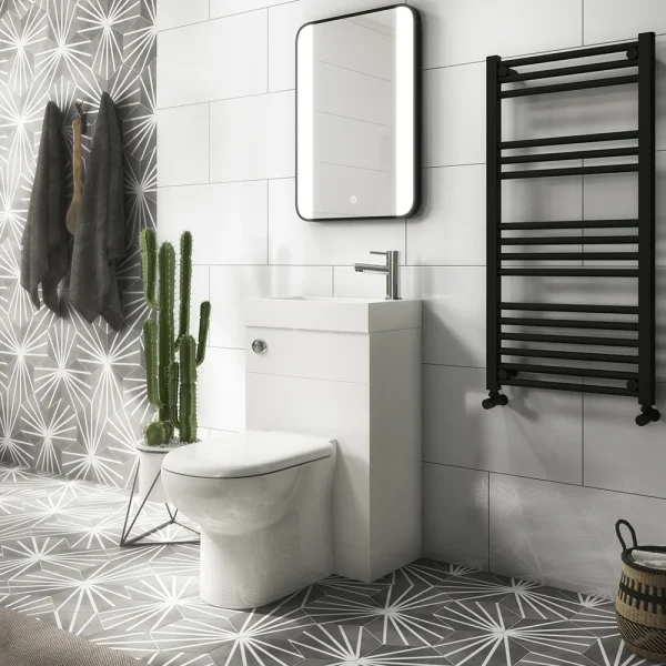 Alaska Combined Two In One Wash Basin & Toilet (500mm wide x 300mm)