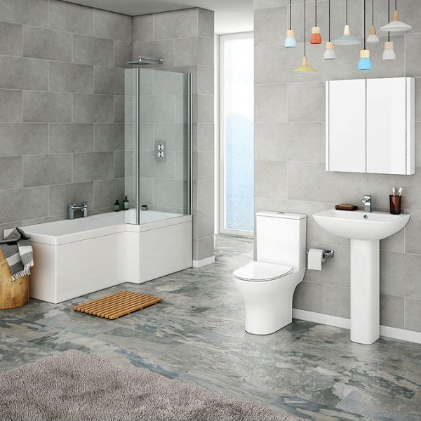 Alps Modern Rimless Short Projection Toilet + Soft Closing Seat - Image 3