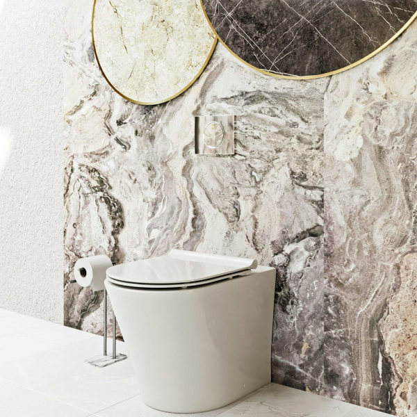 Mode Tate Back to Wall Toilet with Slim Soft Close Seat