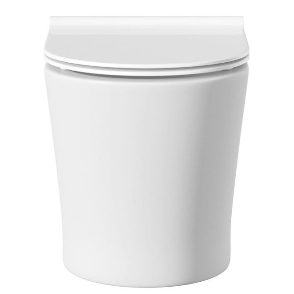 Mode Tate Back to Wall Toilet with Slim Soft Close Seat - Image 4